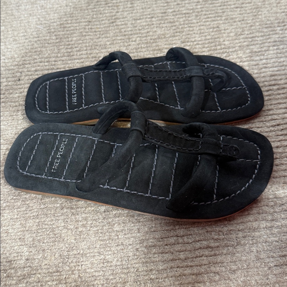 new FREE PEOPLE Hadden Sandals / black 8.5 - Picture 3 of 5